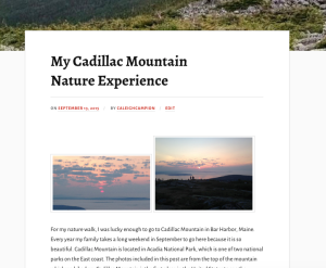 Cadillac Mountain